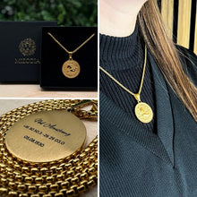 Load image into Gallery viewer, Personalized zodiac necklace - Gift Box
